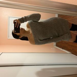 Grey Long Sleeve Dress